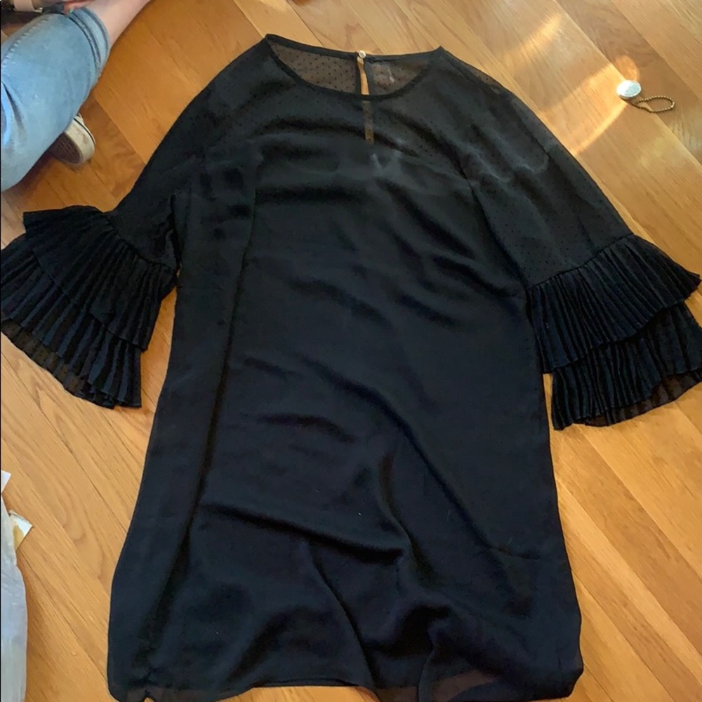black dress
